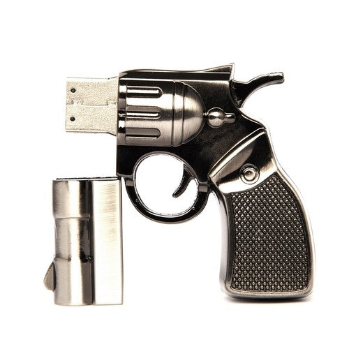 Metal Revolver USB Flash Drive