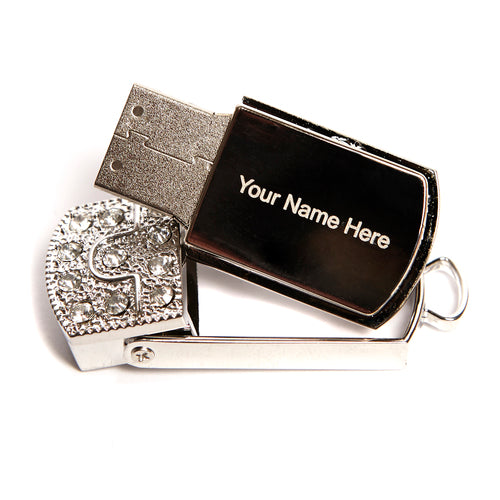 Sparkly Flip USB Flash Drive