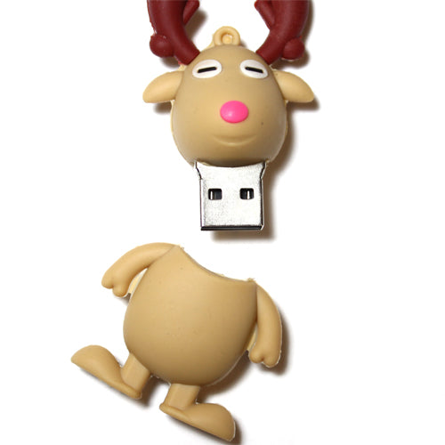 Christmas Reindeer USB Flash Drive
