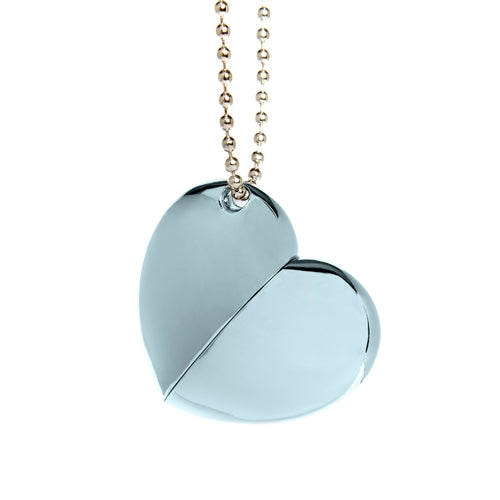 Smooth Colour Heart USB Flash Drive