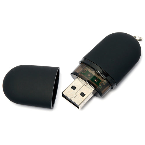 Pebble USB Flash Drive - Black