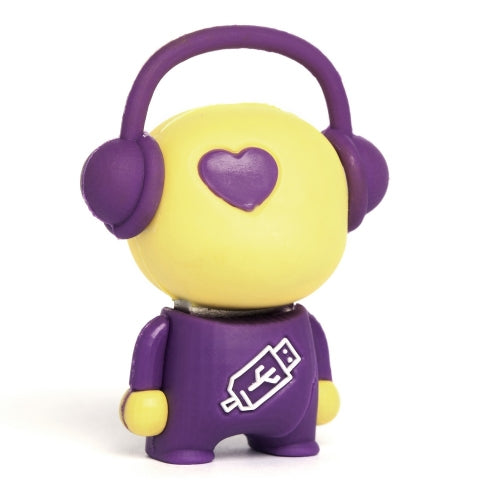 Walker Music Man USB Flash Drive - Yellow/Purple